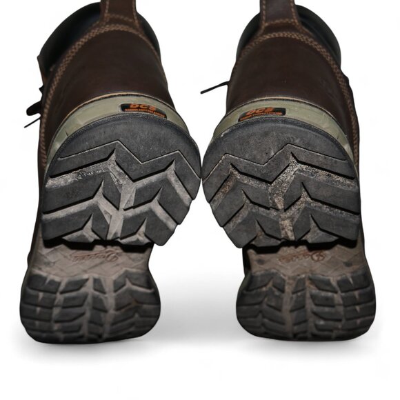 Danner Men's WP ST Work Boots Size 8.5 Leather Steel Yard 6" Steel Safety Toe - Picture 11 of 15